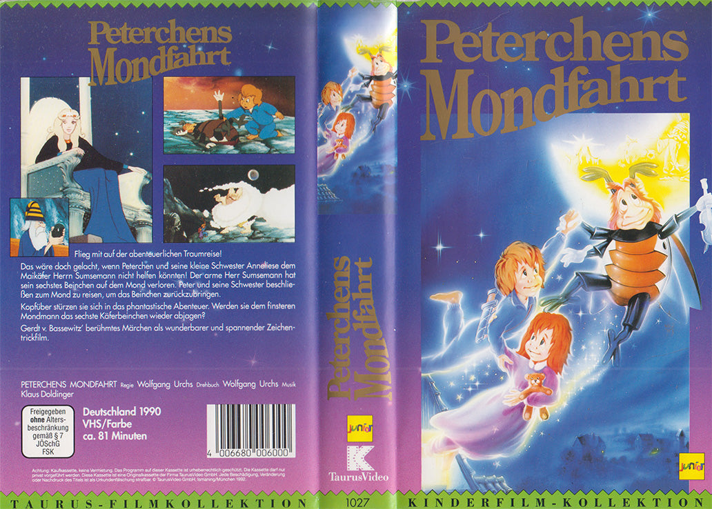 Peterchen's trip to the moon (VHS - DE)