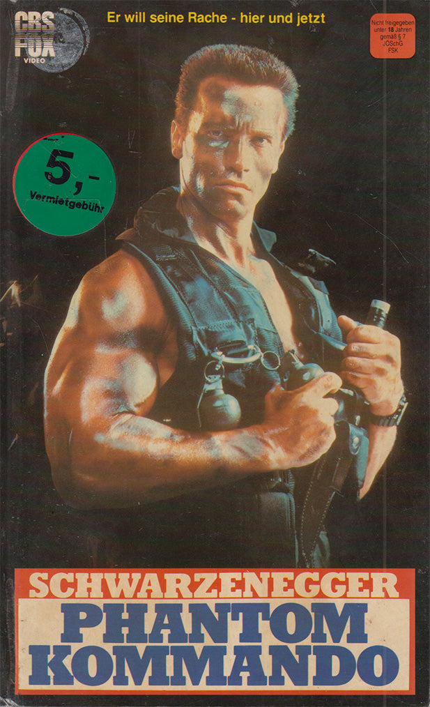 Phantom Kommando (VHS - 1986 - DE)