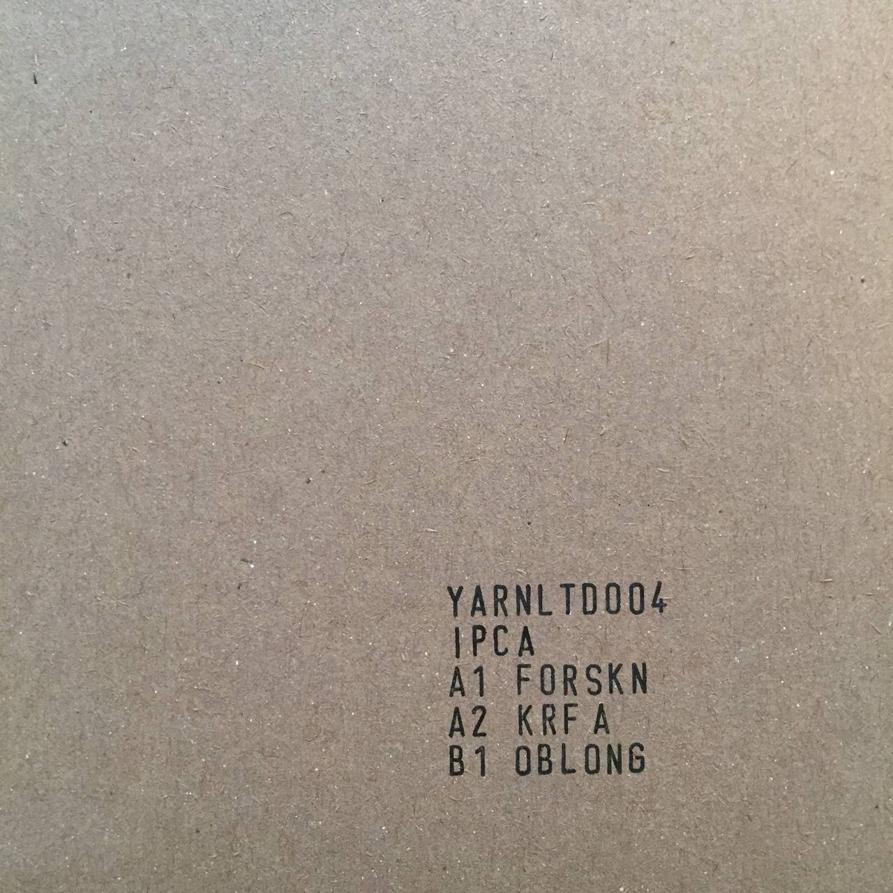 iPca - Oblong EP (Vinyl 12" - 2016 - DE)