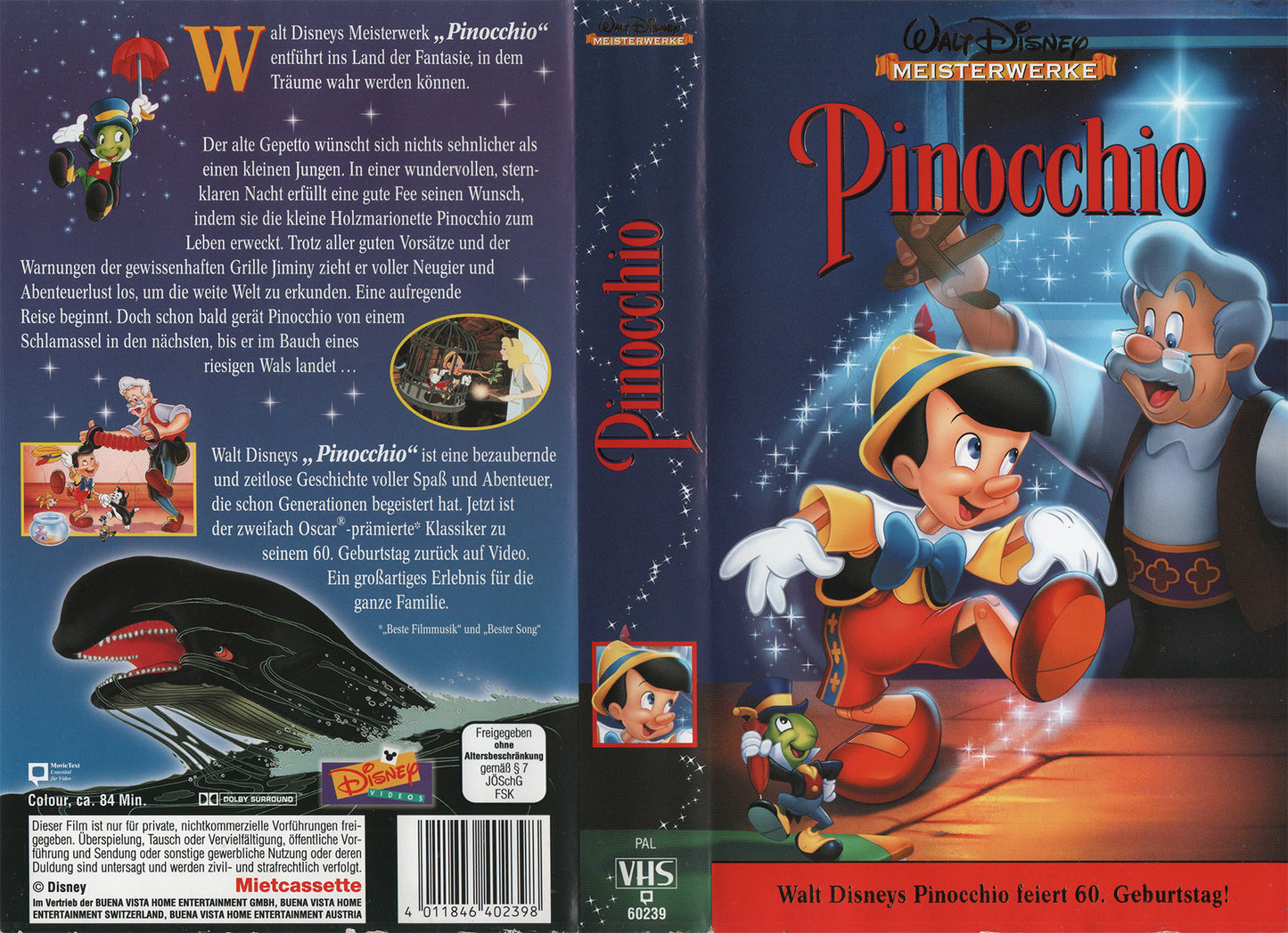 Pinocchio (VHS - DE)