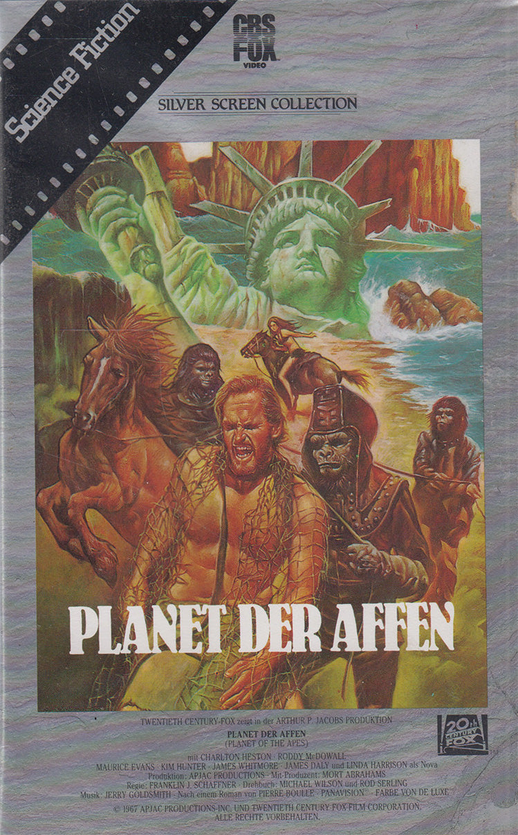 Planet of the Apes (VHS - 1990 - DE)