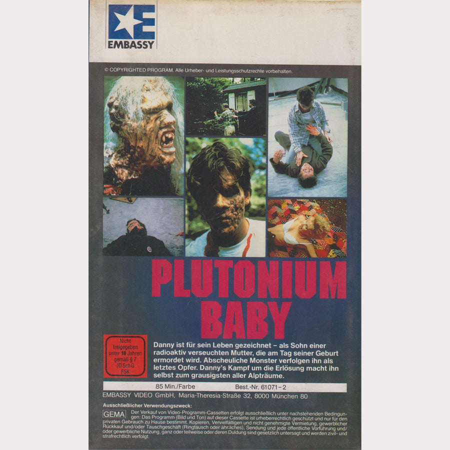 Plutonium Baby - Der Alptraum lebt (VHS - DE)