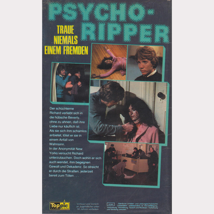 Psycho-Ripper (VHS - DE)