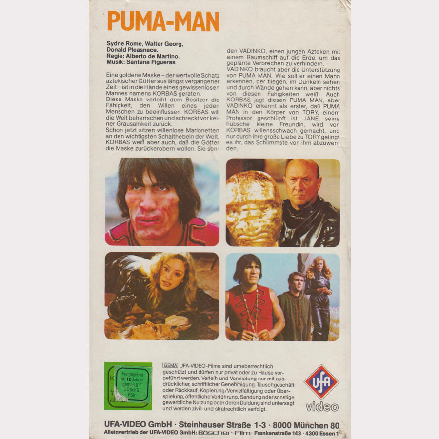 Puma-Man (VHS - DE)