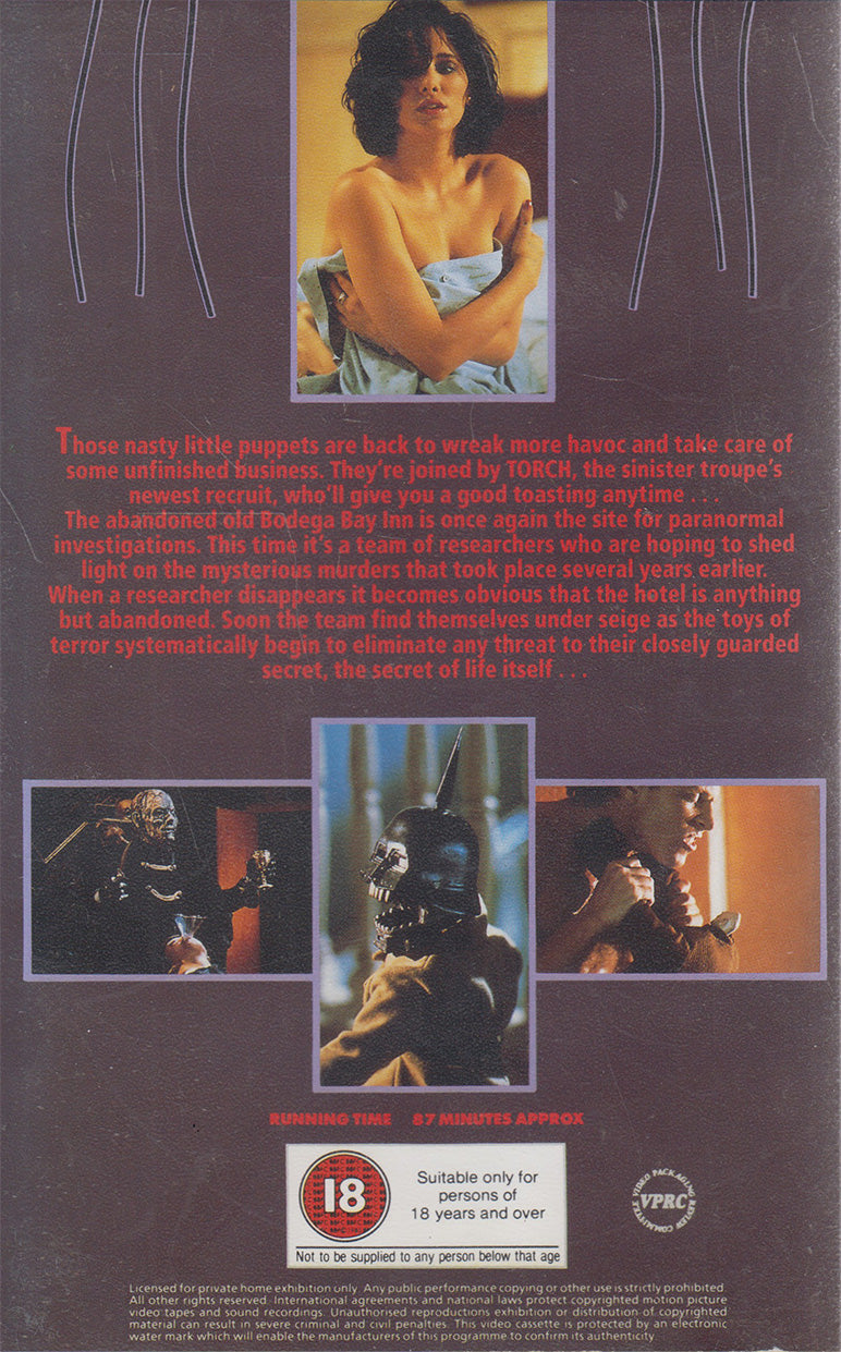 Puppet Master 2 (VHS - UK)