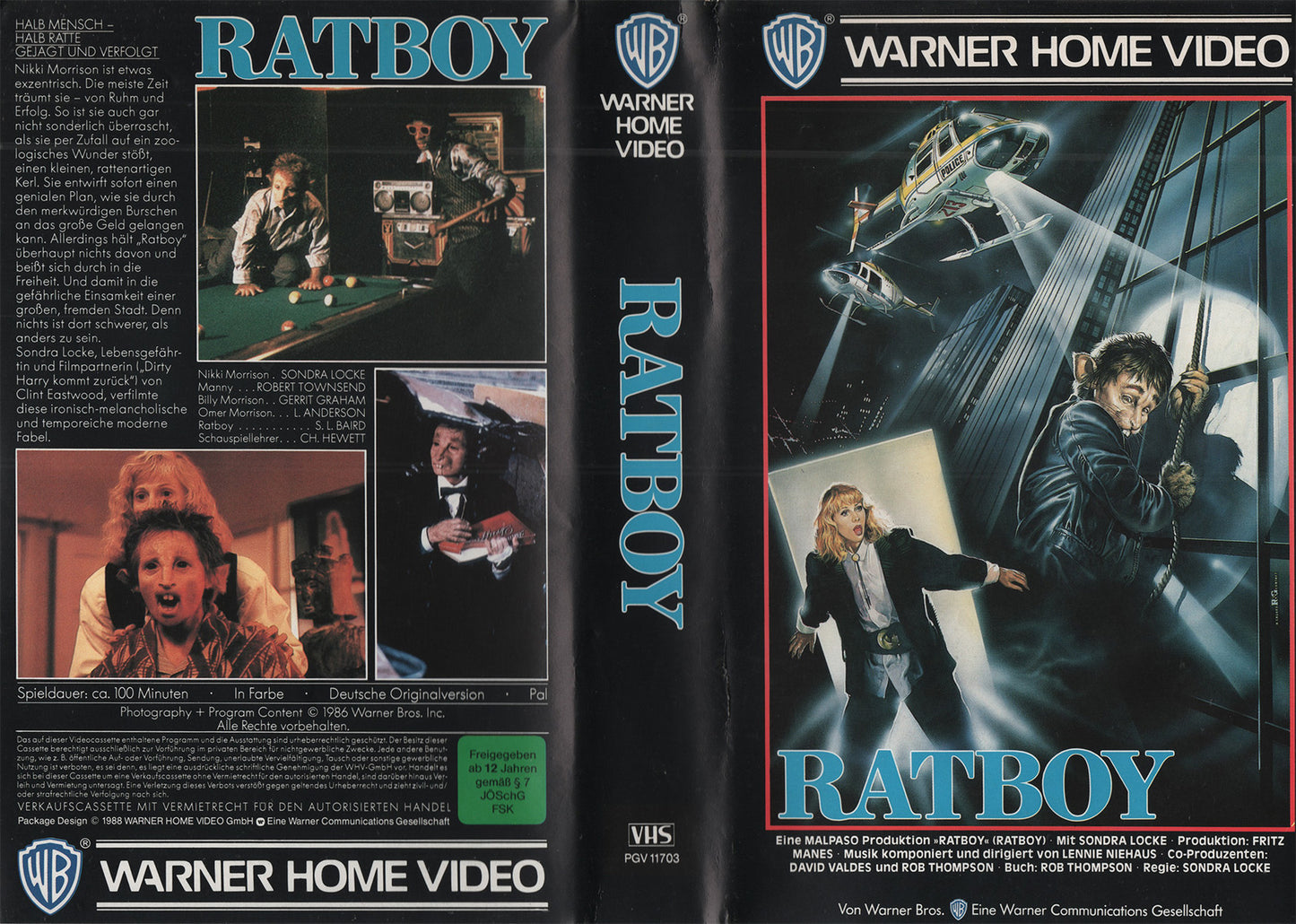 Ratboy (VHS - 1988 - DE)