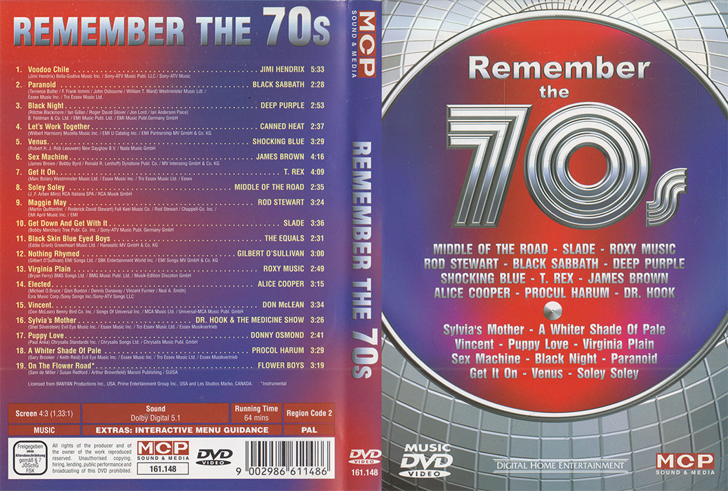 Remember the 70s (DVD - DE)