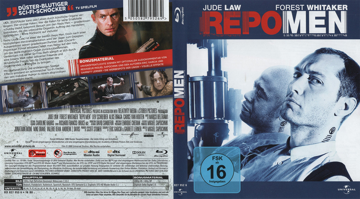 Repo Men (Blu-ray - 2010 - DE)