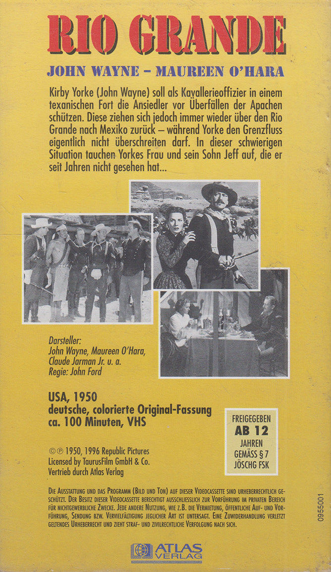 Rio Grande (VHS - 1996 - DE)