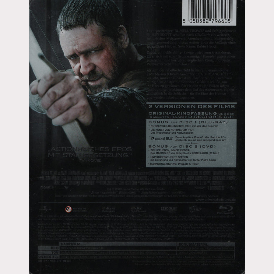 Robin Hood (Blu-ray + DVD - 2010 - DE)
