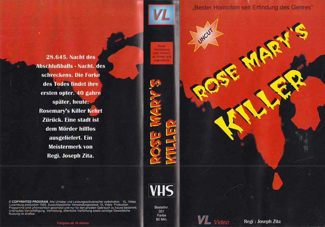 Rose Mary's Killer (VHS - 1995 - DE)