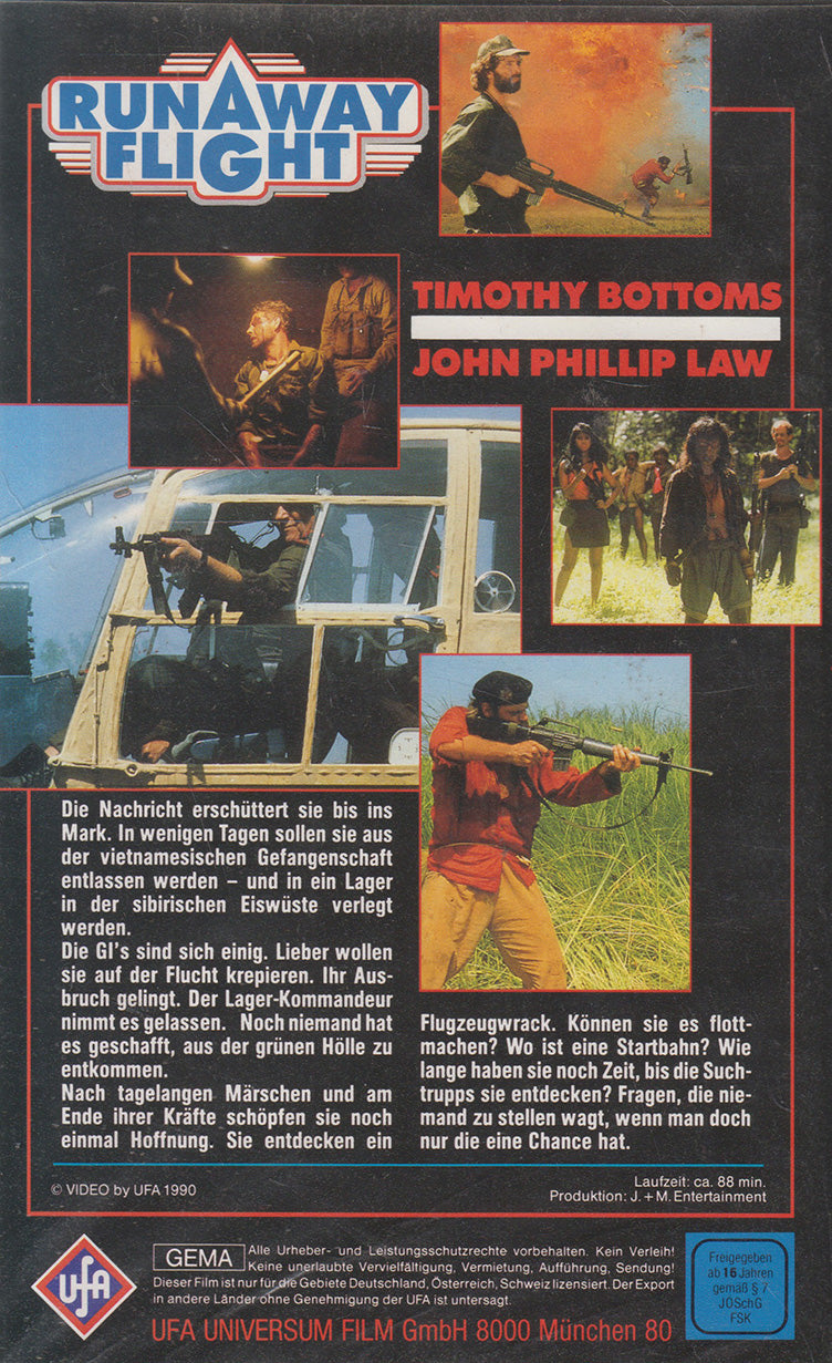 Runaway Flight (VHS - 1990 - DE)