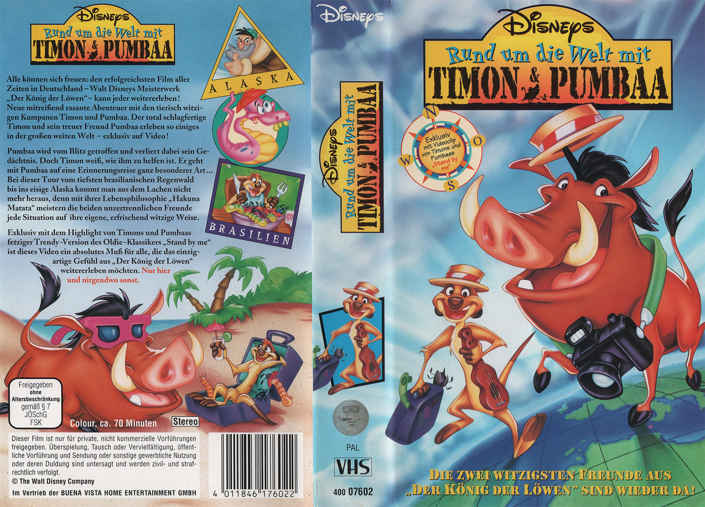 Rund um die Welt mit Timon & Pumbaa (VHS - DE)