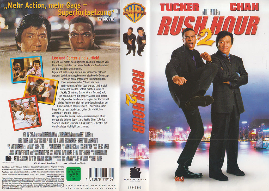 Rush Hour 2 (VHS - 2002 - DE)