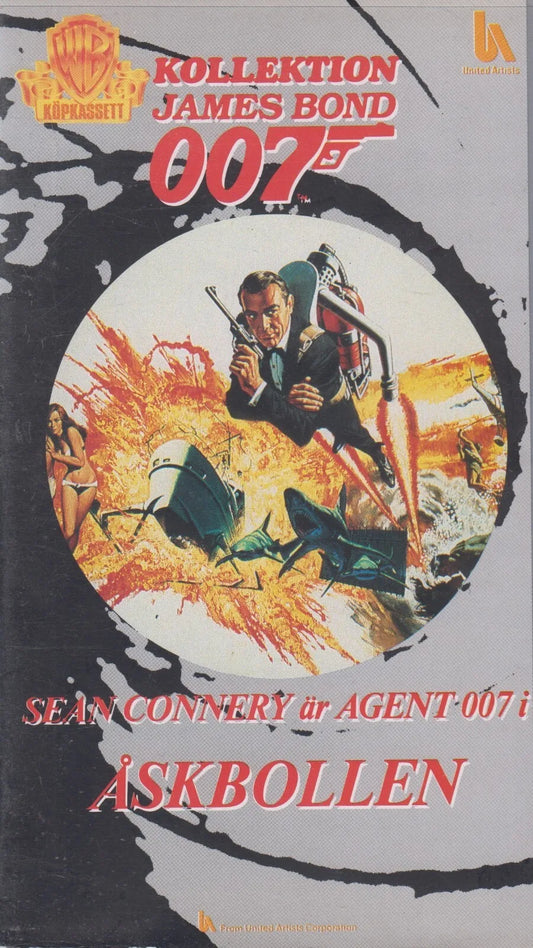 James Bond 007 - Åskbollen (VHS - 1988 - SE)