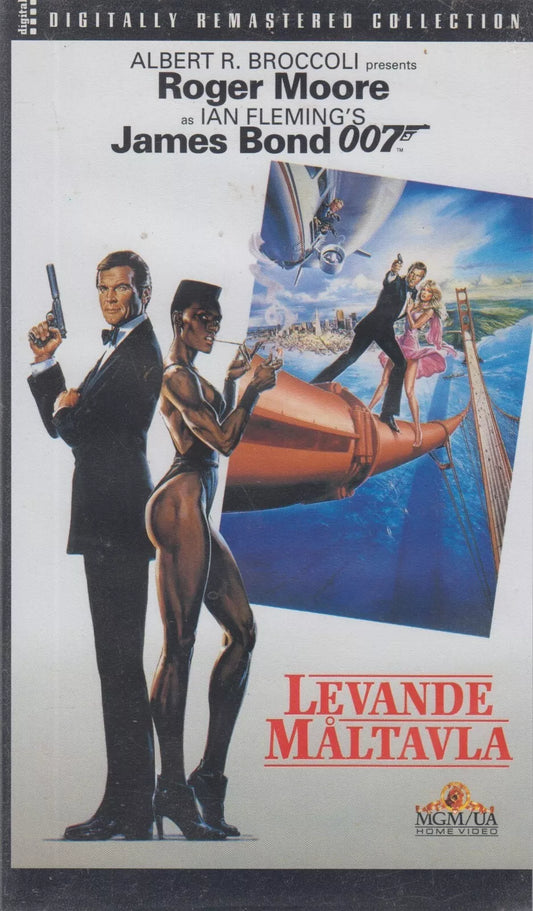 James Bond 007 - Levande Måltavla (VHS - 1992 - SE)