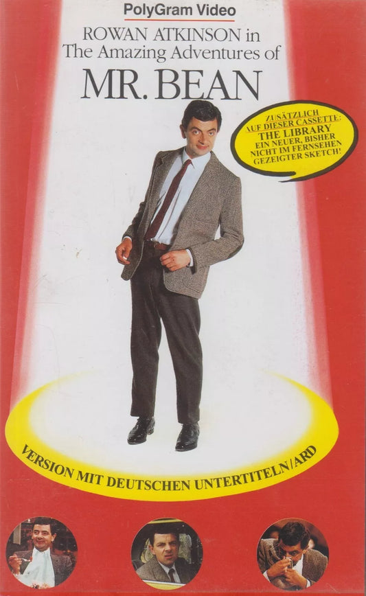 The Amazing Adventures of Mr. Bean (VHS - DE)