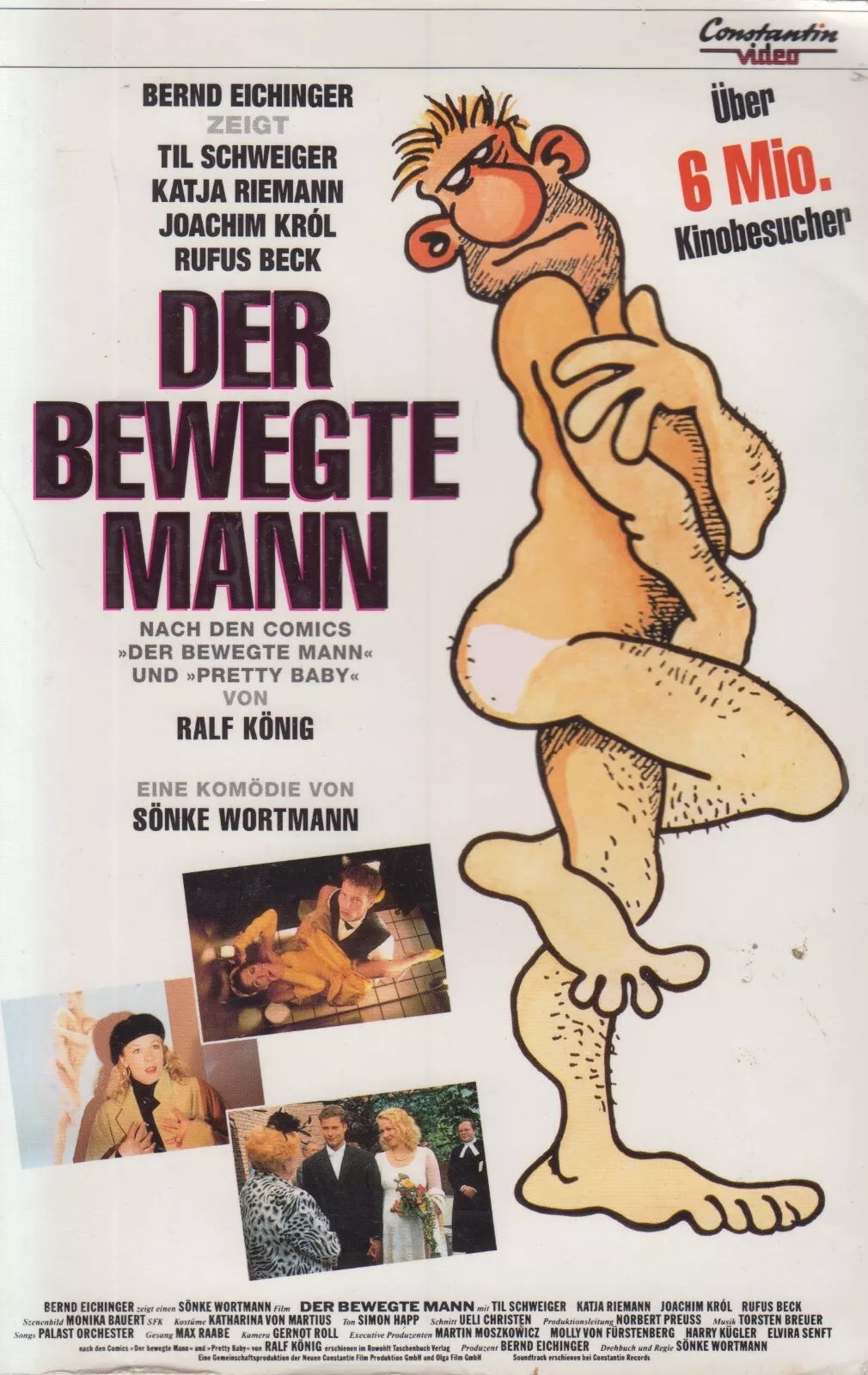 The Moving Man (VHS - 1995 - DE)