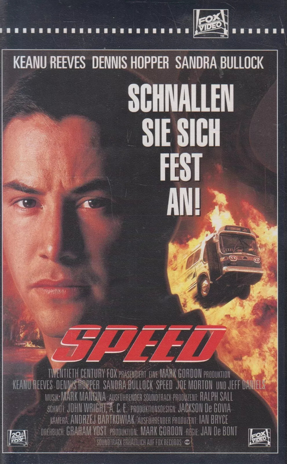 Speed (VHS - 1995 - DE)
