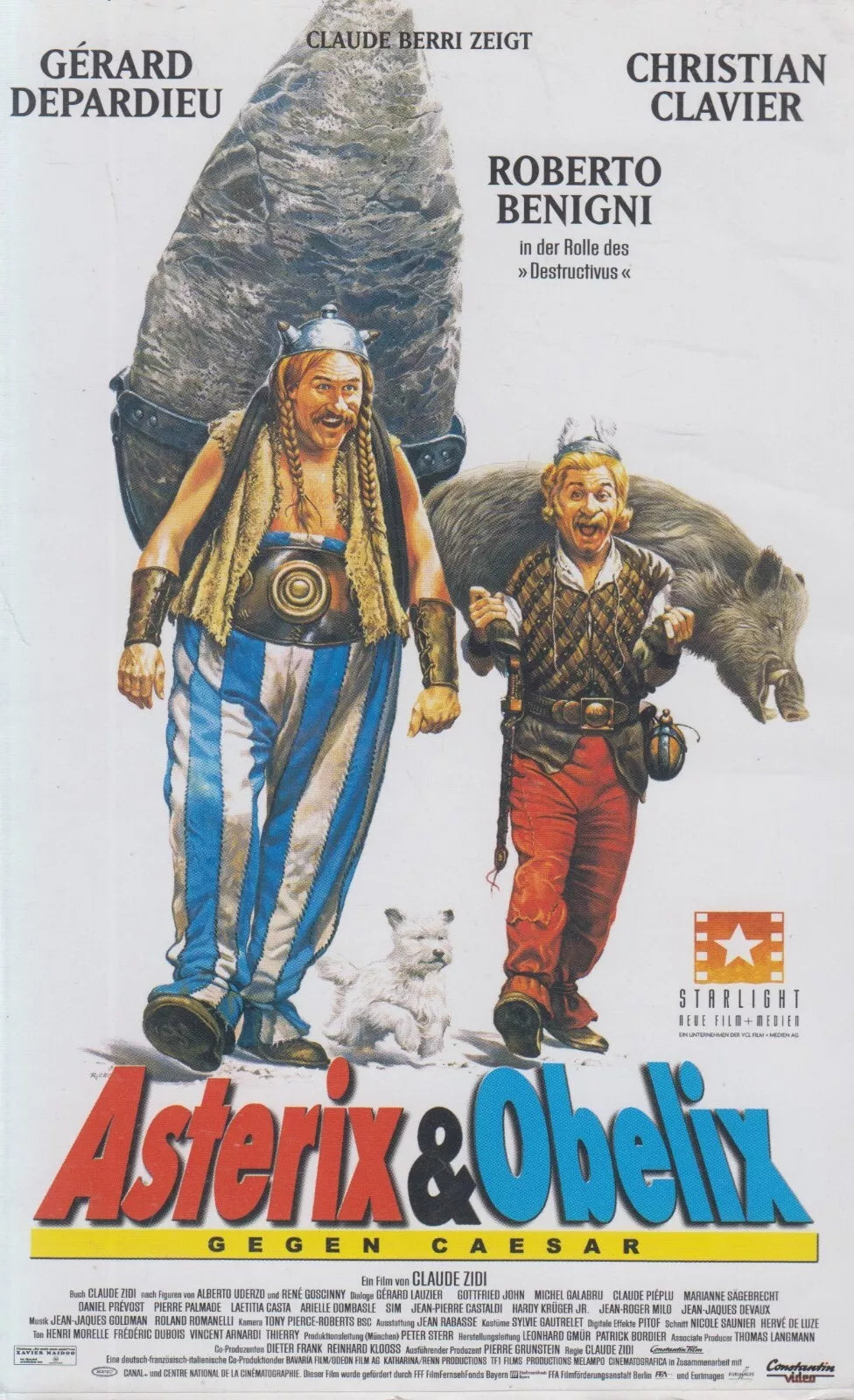 Astérix et Obélix contre César (VHS - 1999 - DE)