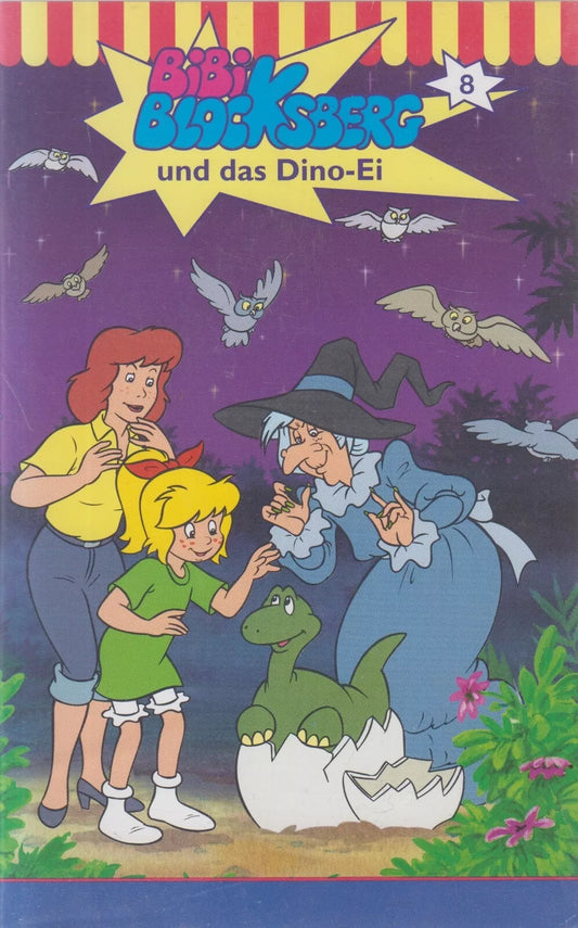 Bibi Blocksberg 8: Bibi Blocksberg und das Dino-Ei (VHS - 1998 - DE)