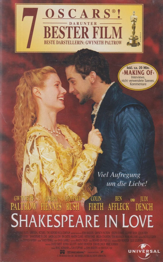Shakespeare In Love (VHS - 1998 - DE)