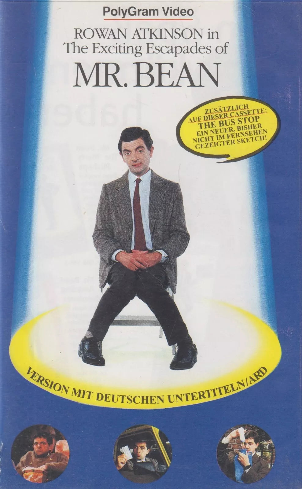The Exciting Escapades of Mr. Bean (VHS - DE)