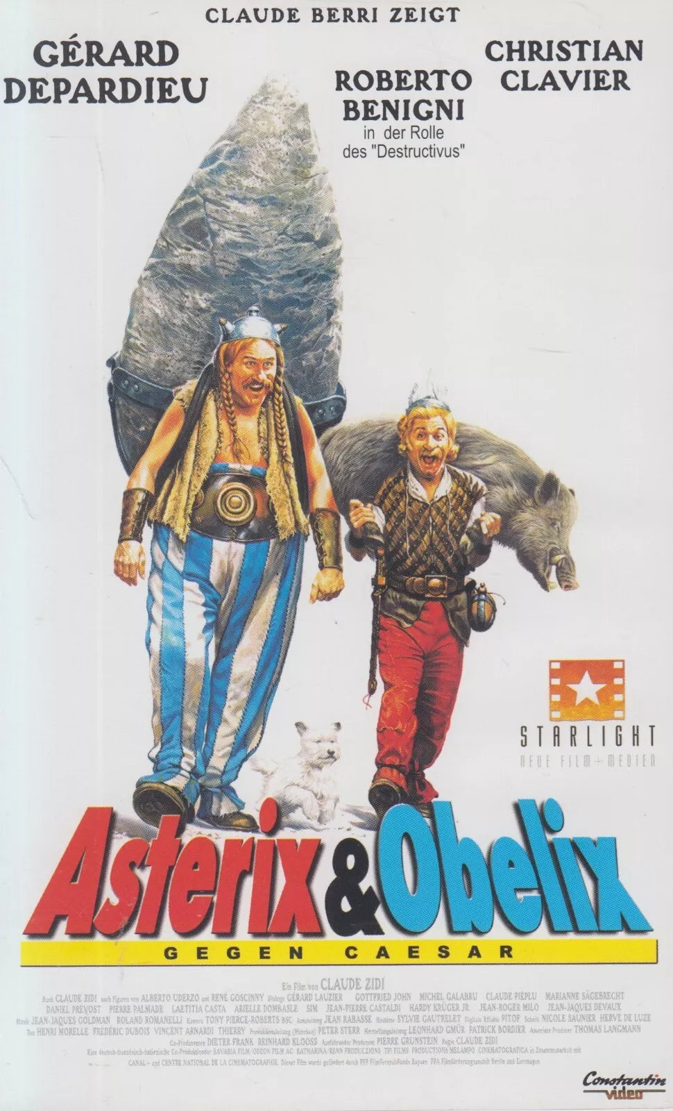 Astérix et Obélix contre César (VHS - 1999 - DE)