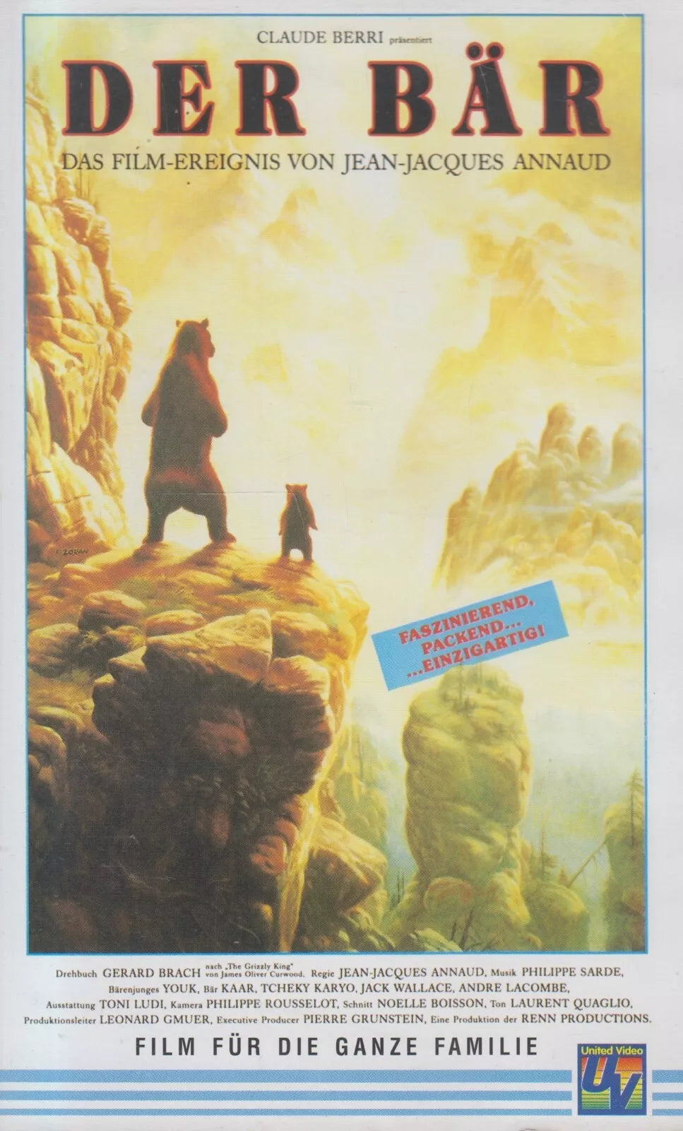 L'Ours (VHS - 1996 - DE)