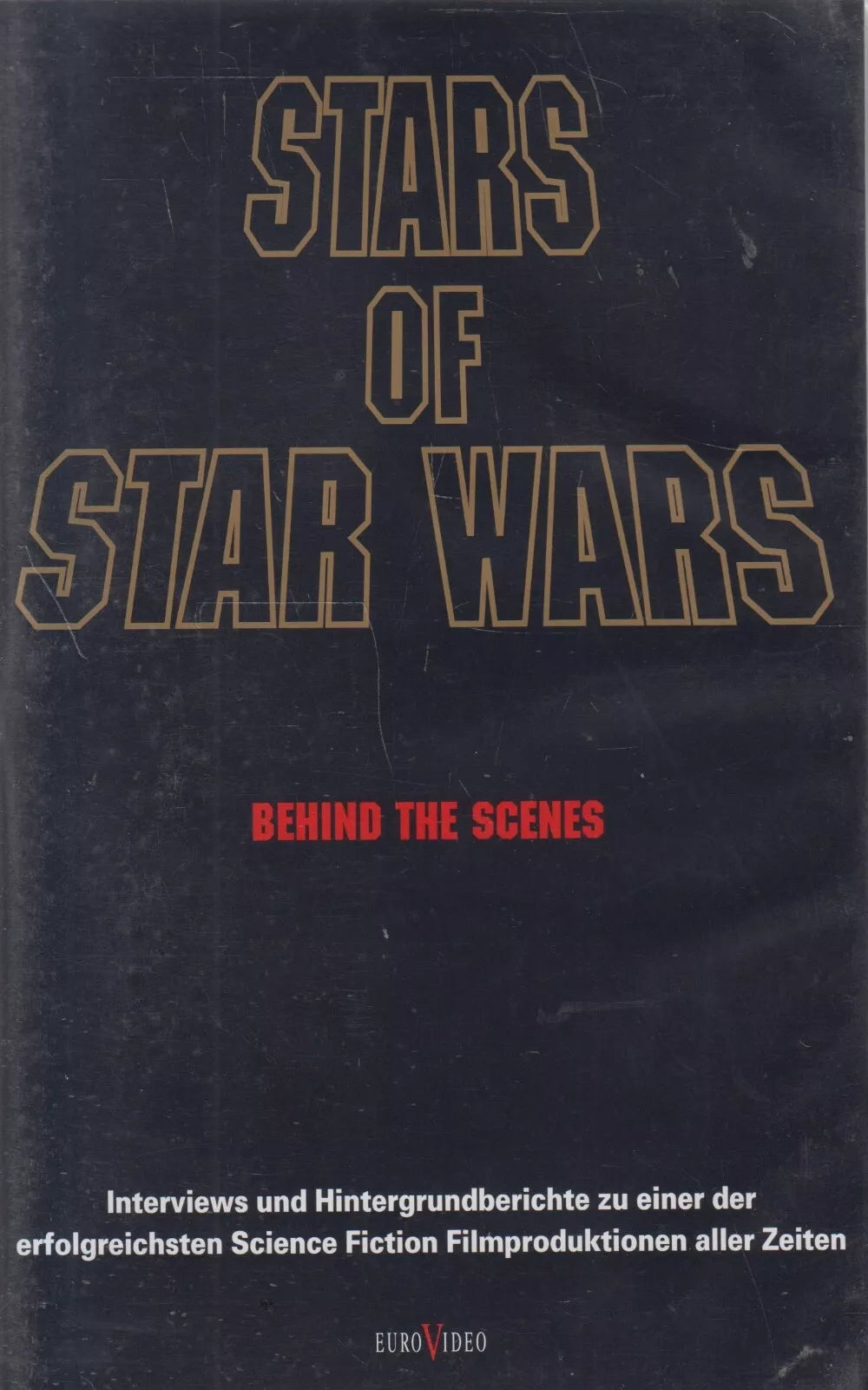 Les stars de Star Wars - Dans les coulisses (VHS - DE)