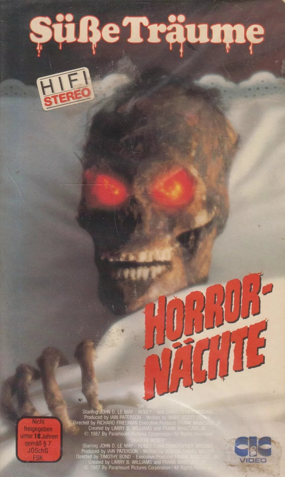 Horror Nights - Sweet Dreams (VHS - 1988 - DE)