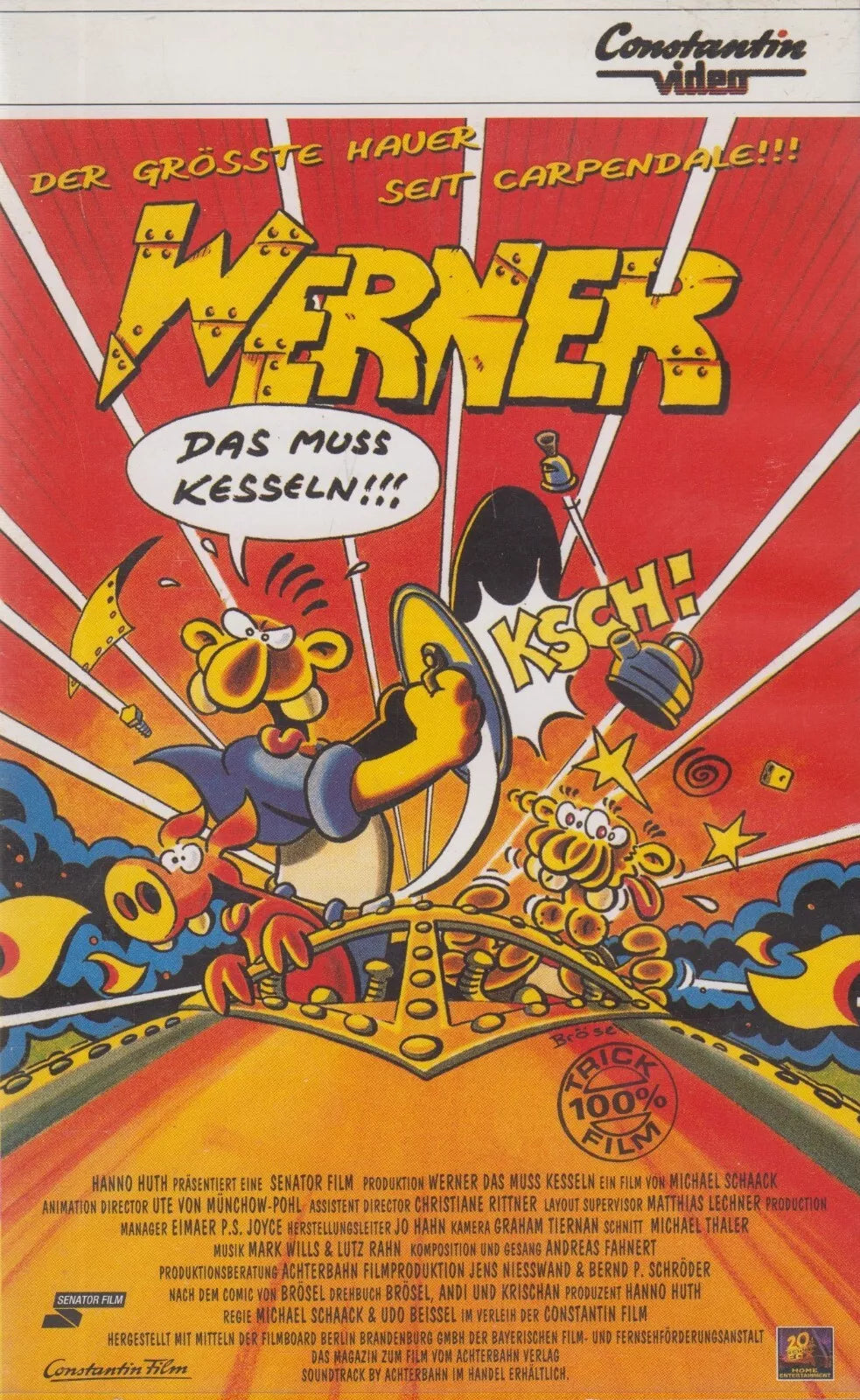 Werner - That must be a real blast!!! (VHS - 1997 - DE)