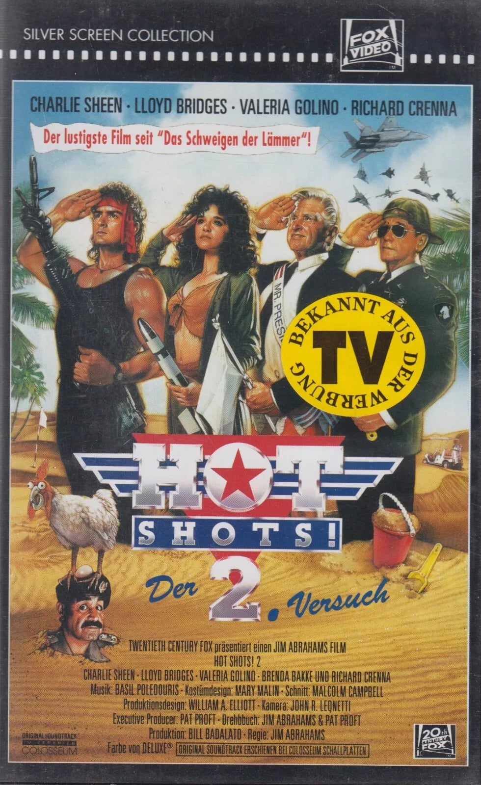 Hot Shots! - The 2nd Attempt (VHS - 1994 - DE)
