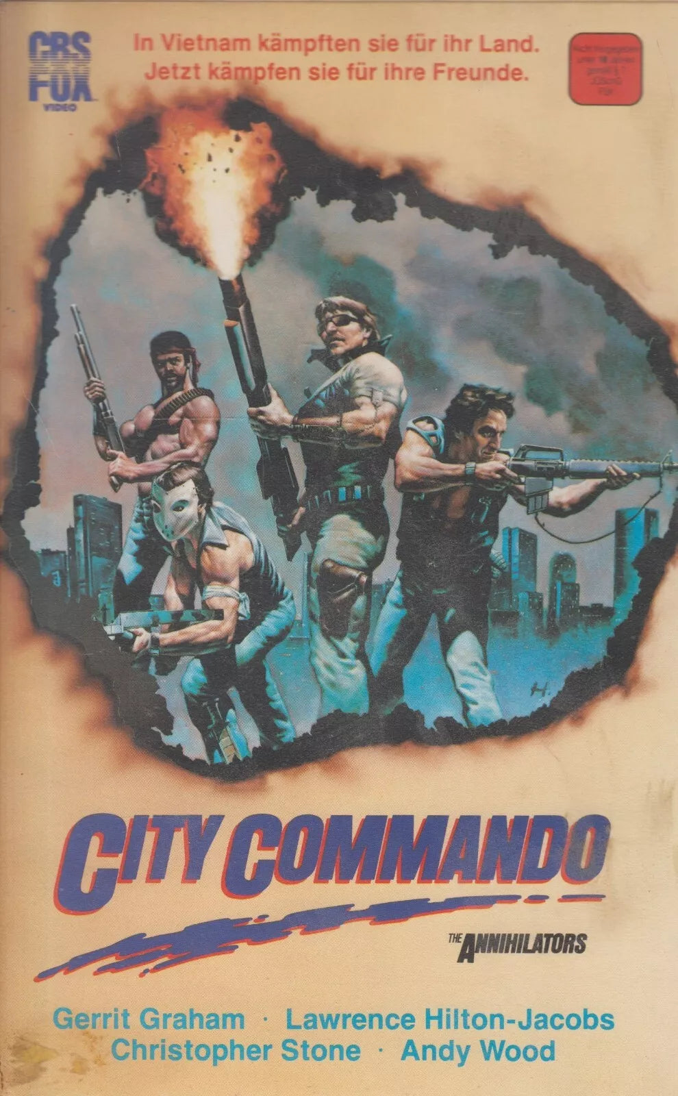 Commando de la ville (VHS - 1986 - DE)