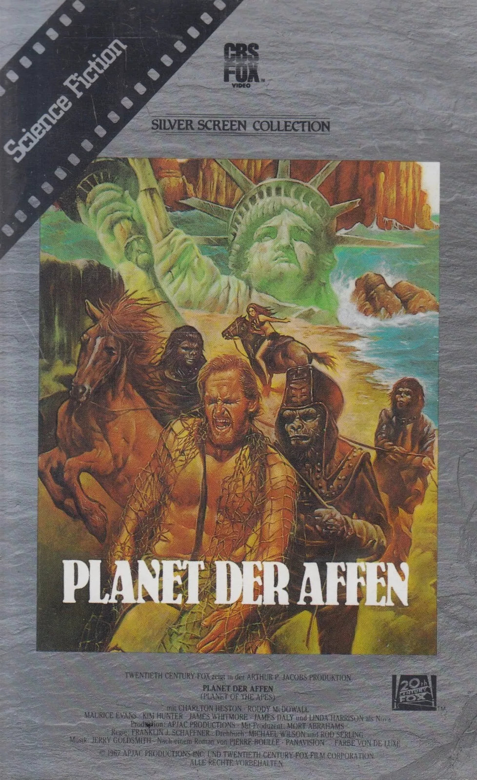 Planet of the Apes (VHS - 1990 - DE)