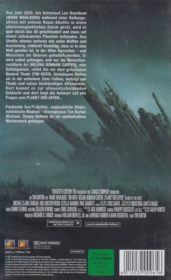Planet of the Apes (VHS - 2002 - DE)