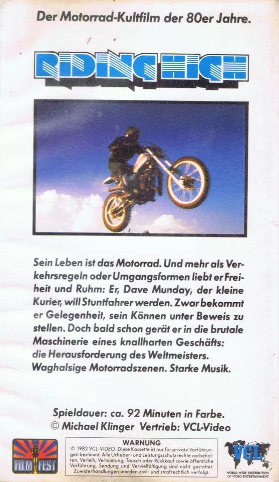Riding High (VHS - 1982 - DE)