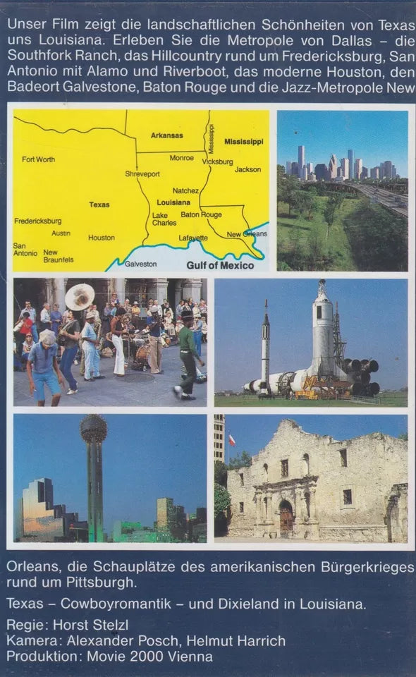 USA: Texas-Louisiana (VHS - DE)
