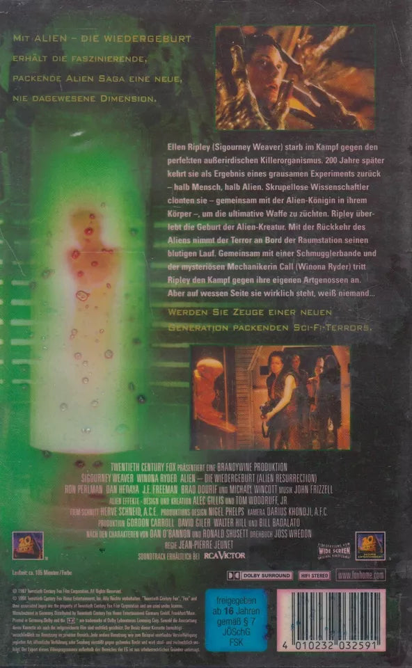 Alien - Resurrection (VHS - 1998 - DE)