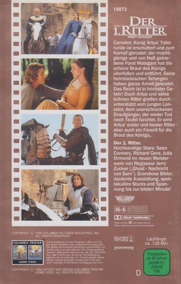 Le 1er Chevalier (VHS - 1996 - DE)