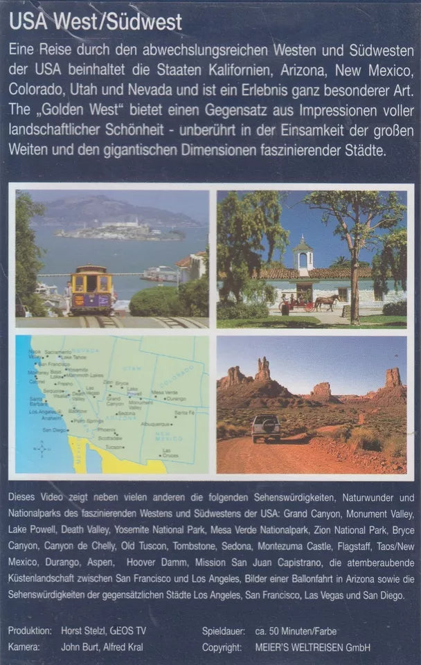 USA: West/Südwest (VHS - DE)
