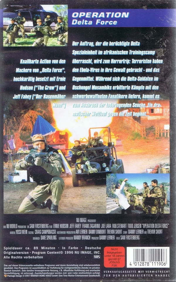 Operation Delta Force (VHS - 1997 - DE)