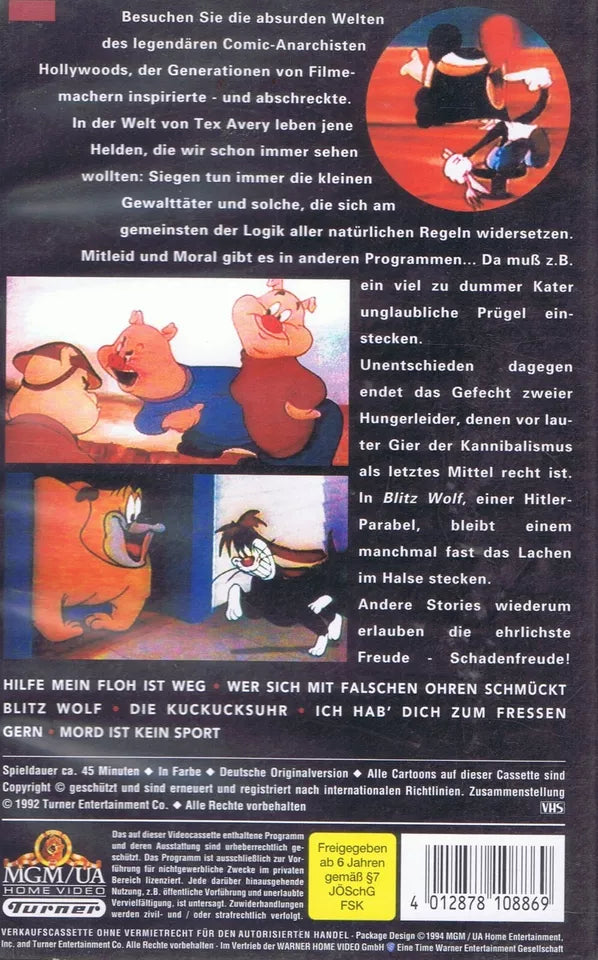 The Best of Tex Avery 4 (VHS - 1994 - DE)