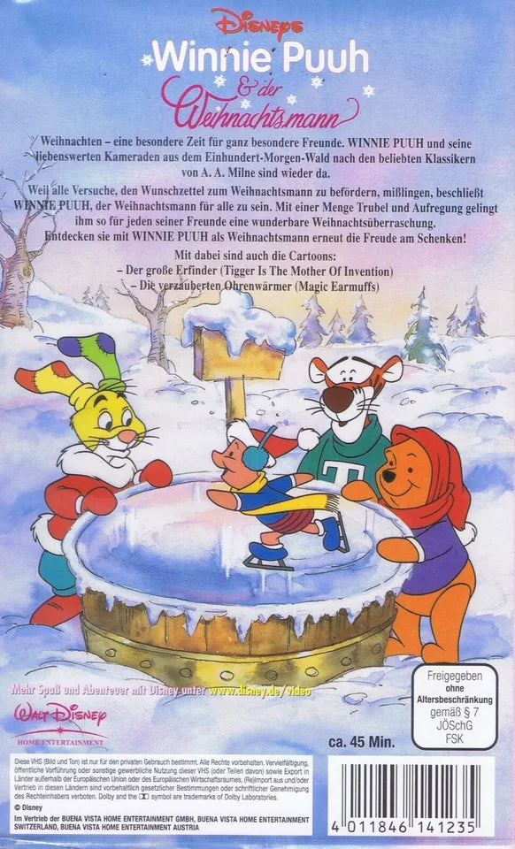 Winnie the Pooh & Santa Claus (VHS - DE)