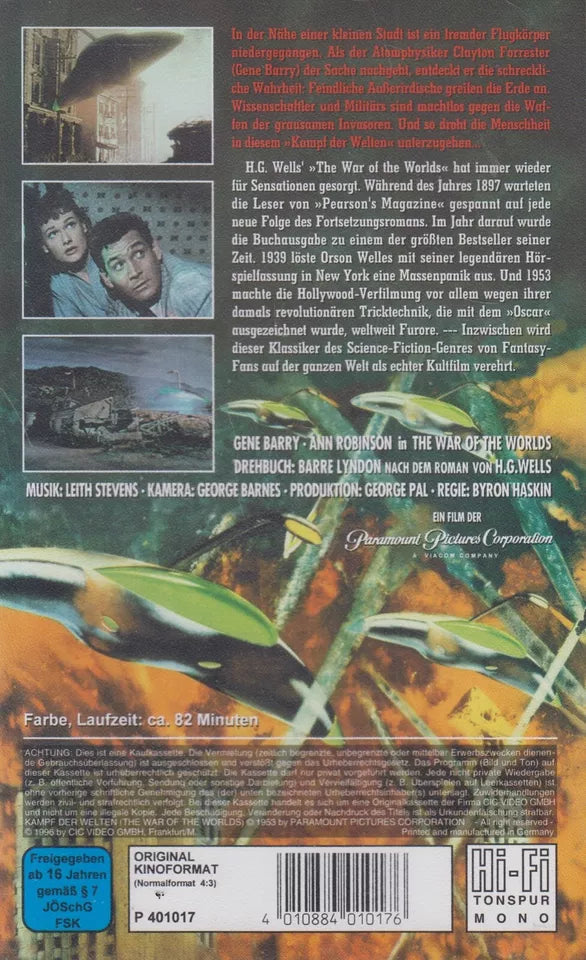 Kampf der Welten (VHS - 1996 - DE)