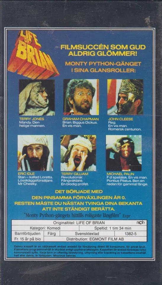 La vie de Brian (VHS - SE)