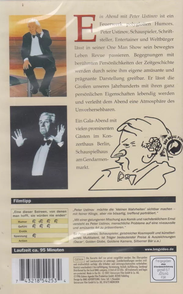 An Evening with Peter Ustinov - One Man Show (VHS - 2001 - DE)