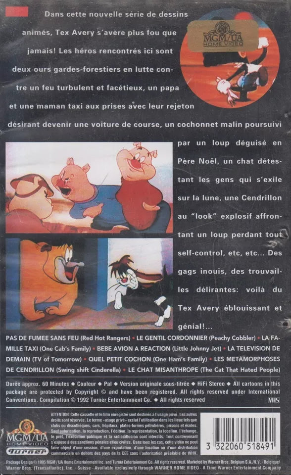 Tex Avery - Les Métamorphoses de Cendrillon (VHS - 1995 - FR)