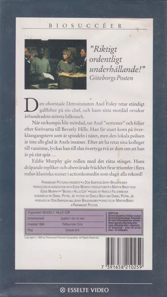Snuten I Hollywood (VHS - SE)