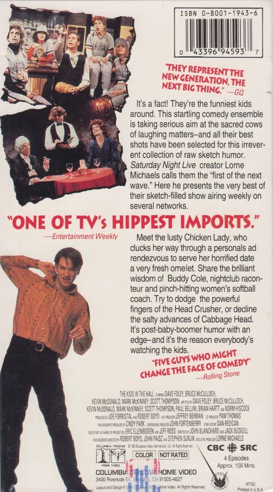 The Kids in the Hall: The Best Of (VHS - 1993 - US)